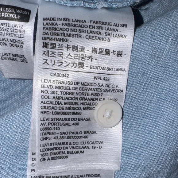 Levi’s Charming Denim Women’s Dress - Picture 5 of 11